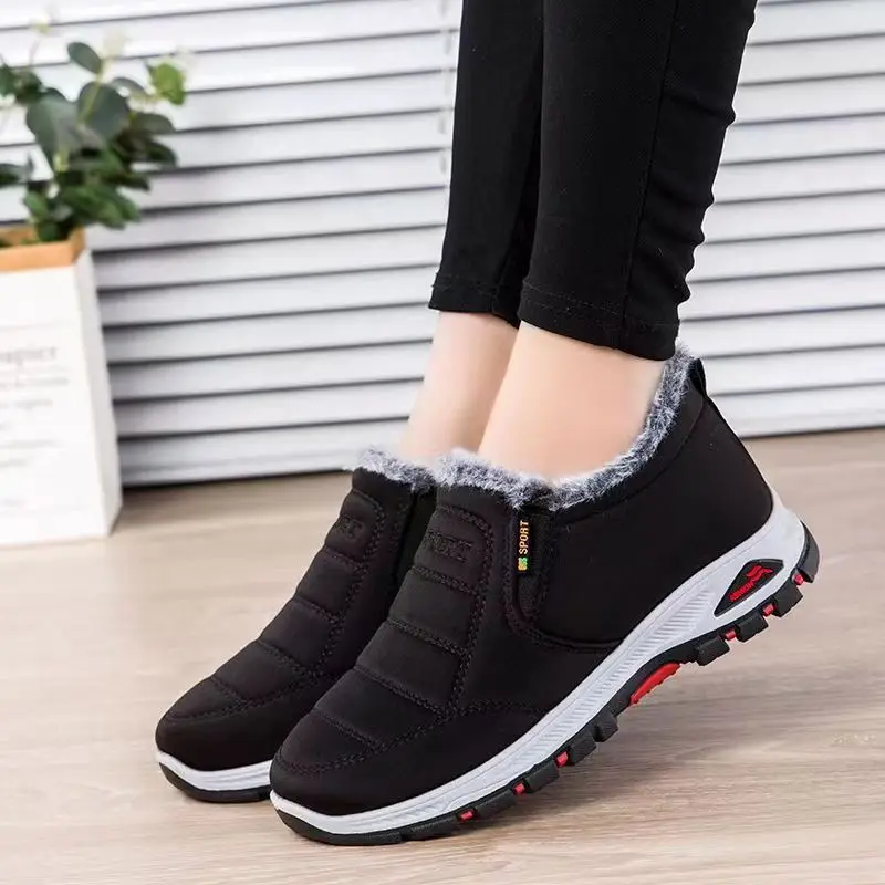 Autumn Women Shoes New Winter Plus Velvet All-match Thickened Warm Fur Boots Comfortable Cotton Boots Mid-top Casual Shoes Botas
Autumn Women Shoes New Winter Plus Velvet All-match Thickened Warm Fur Boots Comfortable Cotton Boots Mid-top Casual Shoes Botas