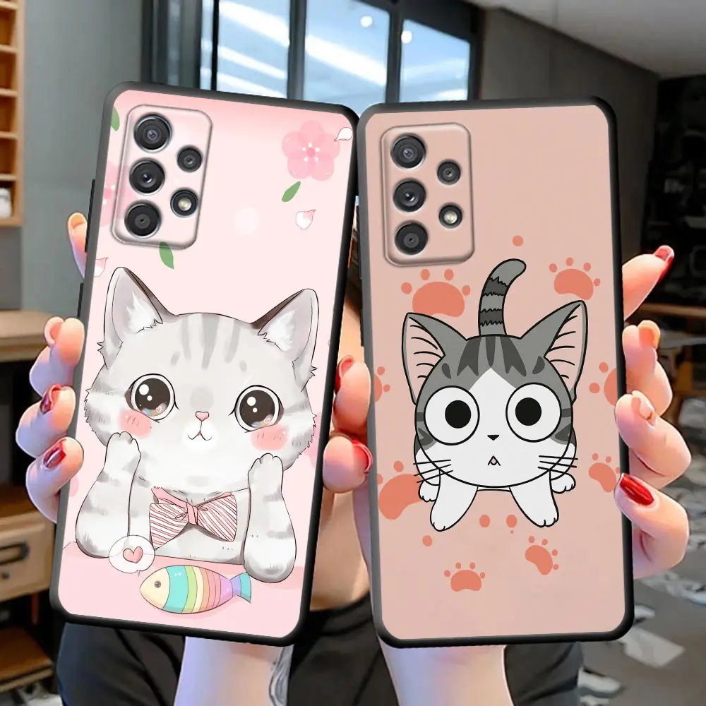 Funda Coque S23 Case For Samsung S23 S22 S21 S20 FE S10 S10E LITE S9 S8 PLUS ULTRA 5G Case Capa Para Cute Cartoon kitten Cat
Funda Coque S23 Case For Samsung S23 S22 S21 S20 FE S10 S10E LITE S9 S8 PLUS ULTRA 5G Case Capa Para Cute Cartoon kitten Cat