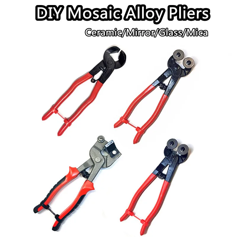 DIY Mosaic Alloy Pliers for Ceramic/Mirror/Glass/Mica Tiles Cutting Tools Two Round Wheels Cutter DIY Crafts Materials Plier
DIY Mosaic Alloy Pliers for Ceramic/Mirror/Glass/Mica Tiles Cutting Tools Two Round Wheels Cutter DIY Crafts Materials Plier