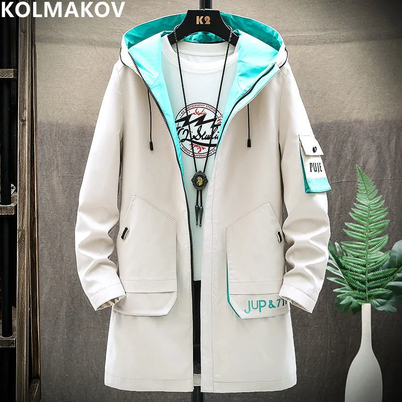 2023 Spring and Autumn New Men's Fashion Casual Long Printed Windbreaker Men's Casual Loose Large Size High-Quality Coat M-3XL
2023 Spring and Autumn New Men's Fashion Casual Long Printed Windbreaker Men's Casual Loose Large Size High-Quality Coat M-3XL