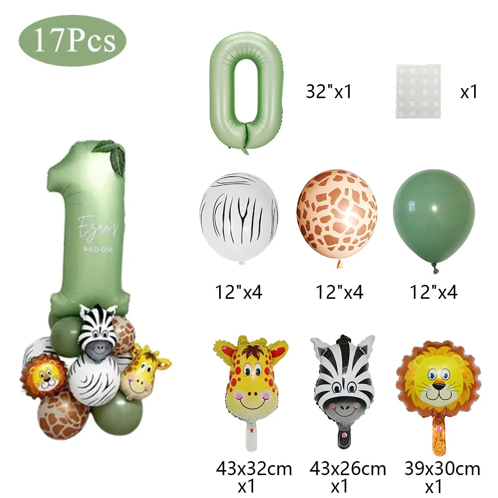 Воздушные шары Popdropparty "Дикое сафари"
Воздушные шары Popdropparty "Дикое сафари"