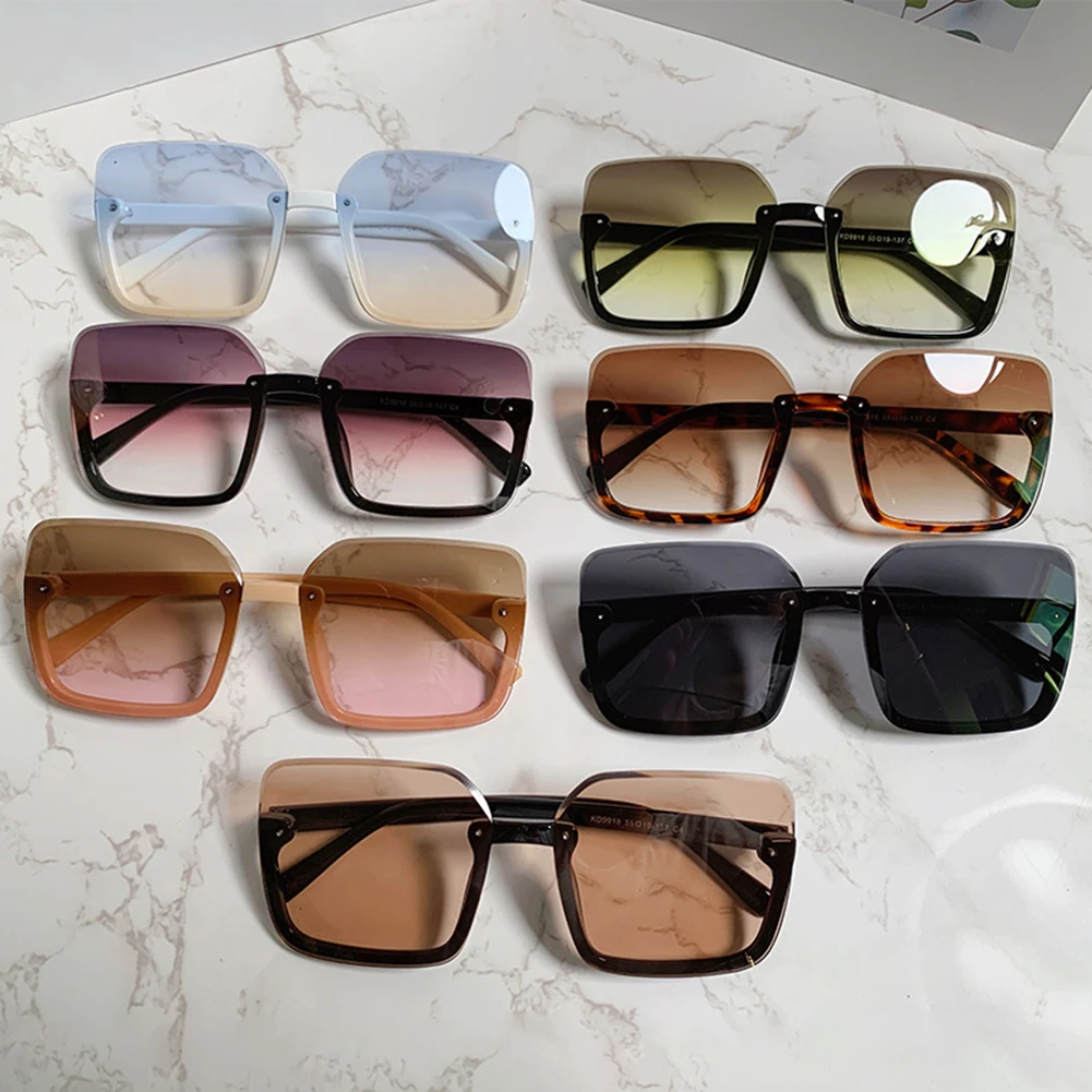 Oversized Sunglasses Women Luxury Designer Vintage Half Frame Square Sun Glasses Classic Eyewear for Lady UV400
Oversized Sunglasses Women Luxury Designer Vintage Half Frame Square Sun Glasses Classic Eyewear for Lady UV400