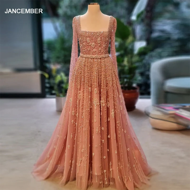 Elegant Evening Guest Dresses For Women Square Collar Beading Belt Tulle 2023 New Spring Summer Chic Party Gown Prom SCZ032
Elegant Evening Guest Dresses For Women Square Collar Beading Belt Tulle 2023 New Spring Summer Chic Party Gown Prom SCZ032