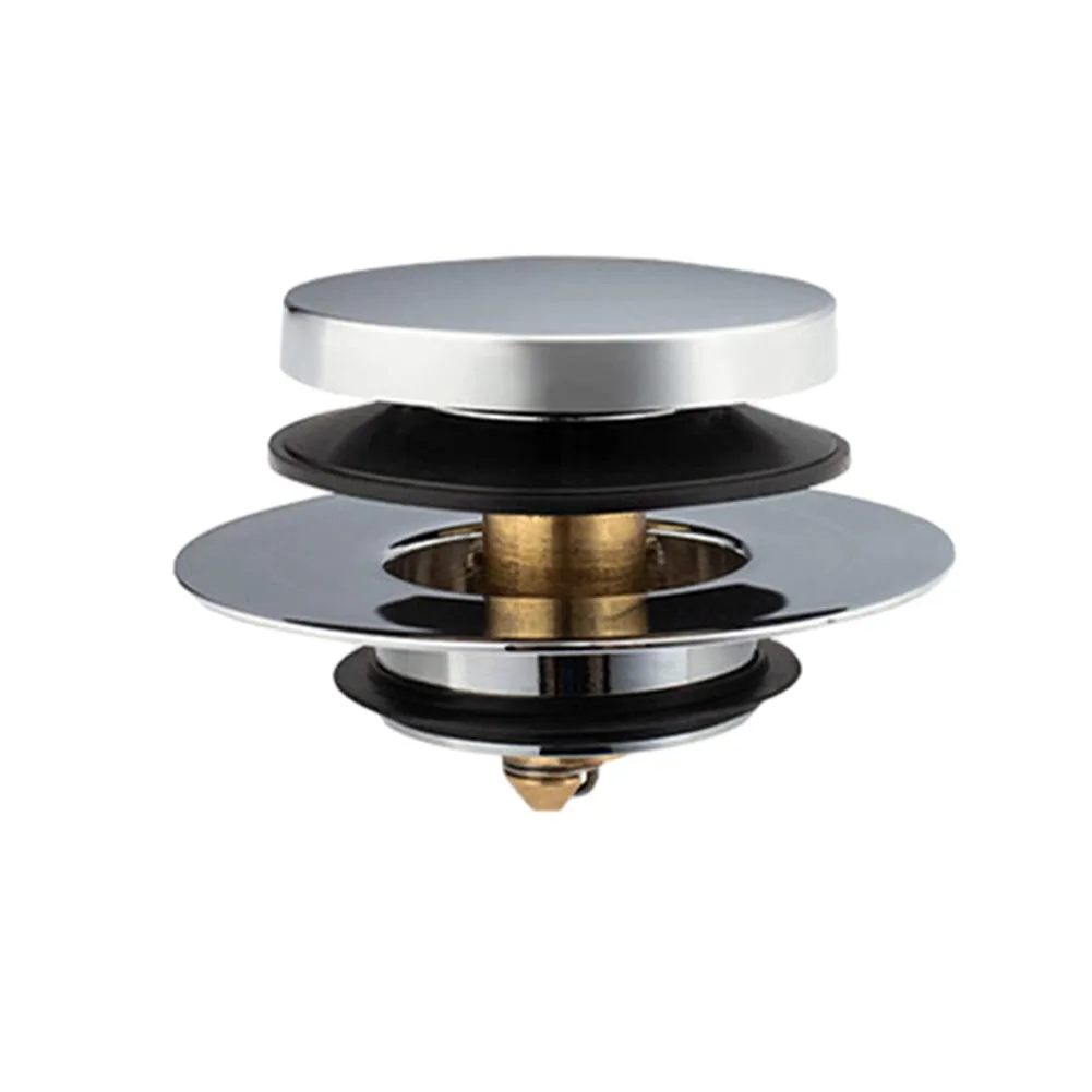 Universal Stainless Steel Basin Pop-Up Bounce Core Basin Drain Filter Hair Catcher Sink Strainer Bathtub Stopper Bathroom Tool
Universal Stainless Steel Basin Pop-Up Bounce Core Basin Drain Filter Hair Catcher Sink Strainer Bathtub Stopper Bathroom Tool