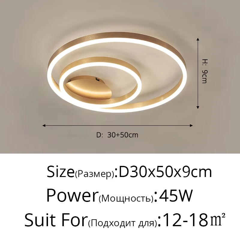 Золотые LED люстры QILEJIA 3 круглых
Золотые LED люстры QILEJIA 3 круглых