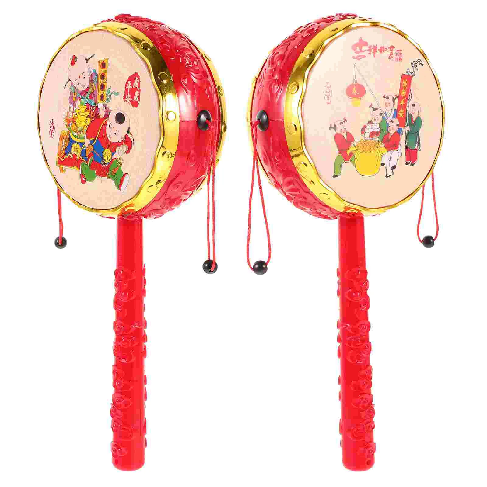 2 Pcs Funny Plaything Baby Toys Drum Plastic Hand Lovely Drums Toddler Handheld Infants
2 Pcs Funny Plaything Baby Toys Drum Plastic Hand Lovely Drums Toddler Handheld Infants