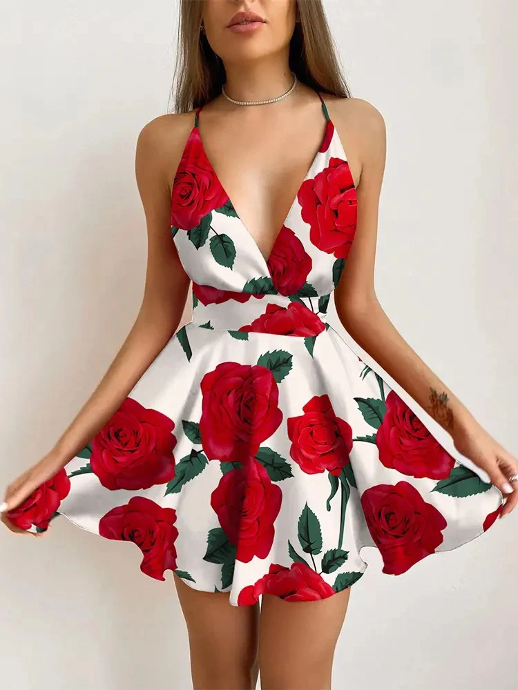 Женское летнее Бандажное платье с открытой спиной и глубоким V-образным вырезом
Женское летнее Бандажное платье с открытой спиной и глубоким V-образным вырезом