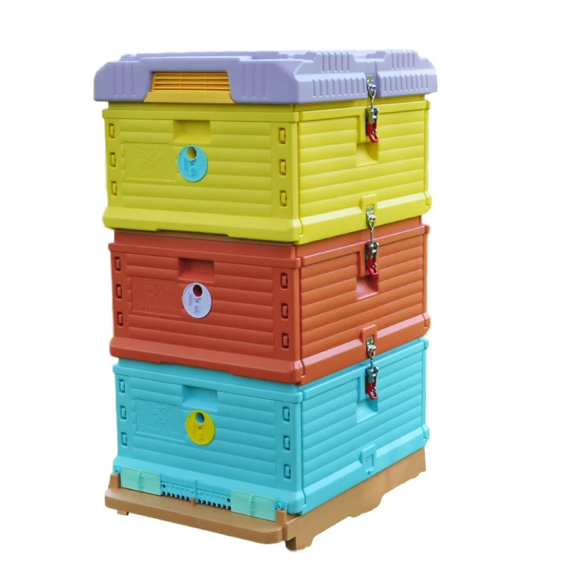 Wholesale apiculture bee hive kit beekeeping tool 3 layers Langstroth plastic thermo beehive for beekeeper
Wholesale apiculture bee hive kit beekeeping tool 3 layers Langstroth plastic thermo beehive for beekeeper