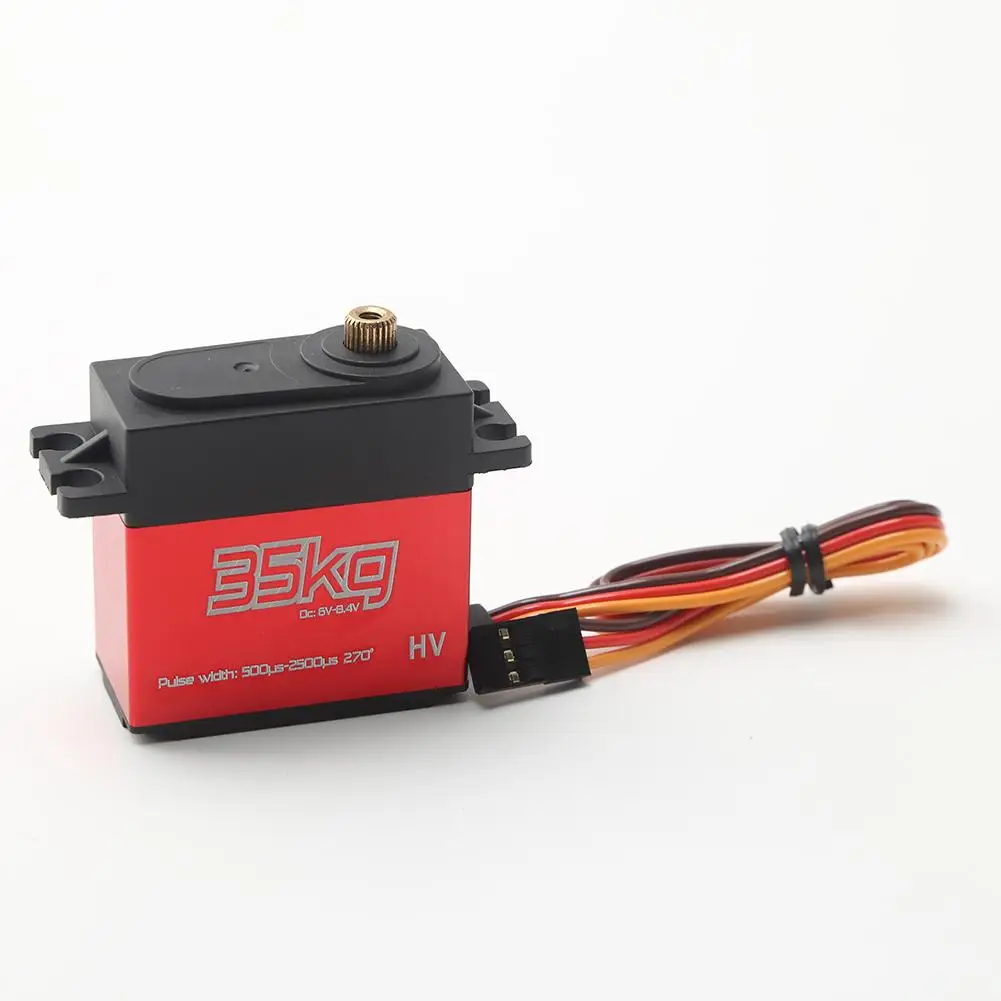 2pcs Servo 270° 35kg High Torque Coreless Servo Motor Digital And Waterproof Ds3235 Servo Arduino Servo For Robotic Diy Rc Car
2pcs Servo 270° 35kg High Torque Coreless Servo Motor Digital And Waterproof Ds3235 Servo Arduino Servo For Robotic Diy Rc Car