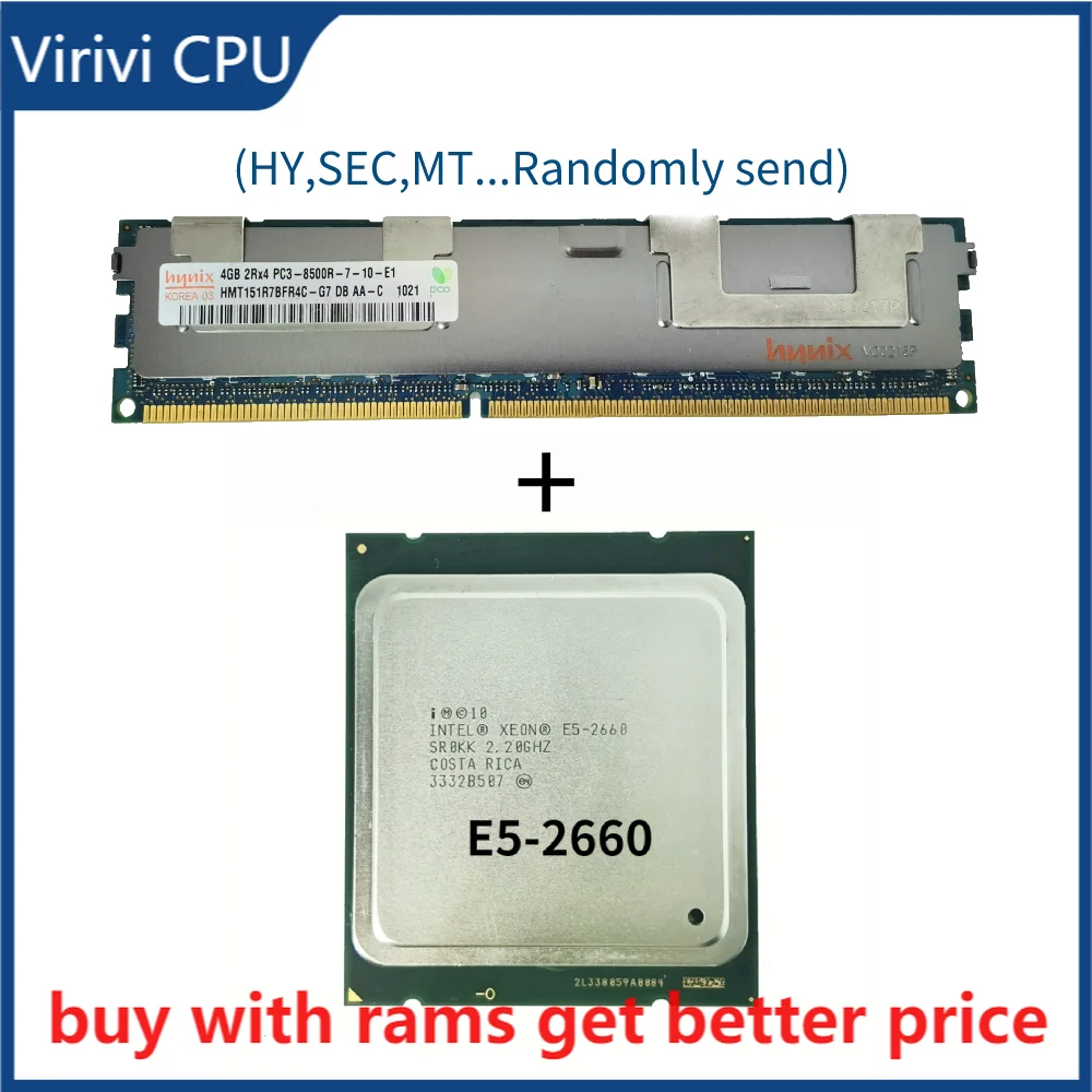 Серверная оперативная память DDR3 4G с радиатором 1066 МГц со стандартным ЦПУ E5-2660 SR0KK, 8 ядер, 2,20 ГГц, 20 МБ, 8 ГТ/с, 95 Вт
Серверная оперативная память DDR3 4G с радиатором 1066 МГц со стандартным ЦПУ E5-2660 SR0KK, 8 ядер, 2,20 ГГц, 20 МБ, 8 ГТ/с, 95 Вт