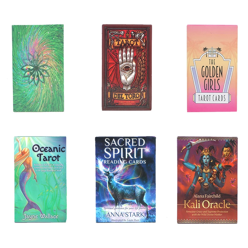 Tarot del A Tarot Deck and Guidebook Inspired by the World of Guillermo del Toro Novelty Book Beginners Card Game Deck Toy
Tarot del A Tarot Deck and Guidebook Inspired by the World of Guillermo del Toro Novelty Book Beginners Card Game Deck Toy