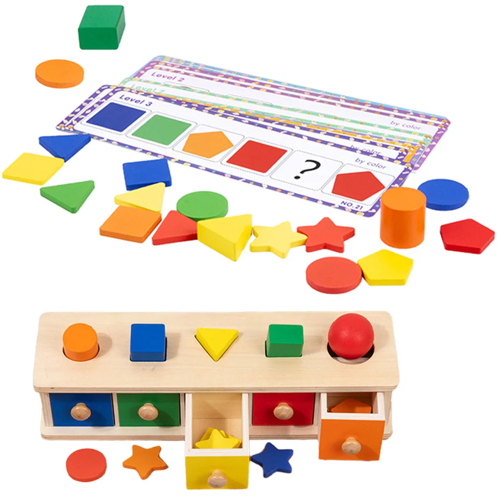 

Цветные Обучающие игрушки познавательные Детские Поделки Монтессори для малышей в форме мелкой моторики деревянные игрушки