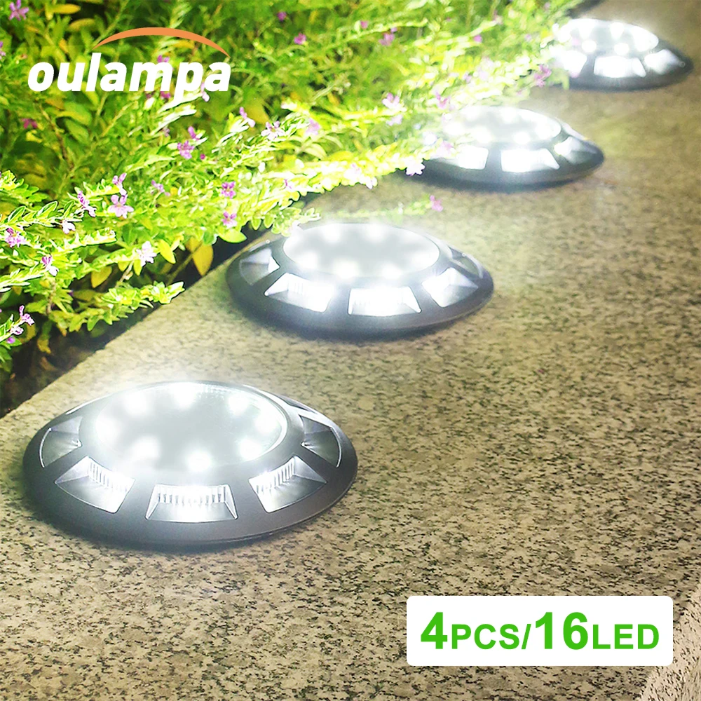 4PCS 16LED Outdoor Solar Garden Light for Pathway Patio Lawn Stairs Driveway Courtyard Landscape Decoration IP65 Waterproof Lamp
4PCS 16LED Outdoor Solar Garden Light for Pathway Patio Lawn Stairs Driveway Courtyard Landscape Decoration IP65 Waterproof Lamp