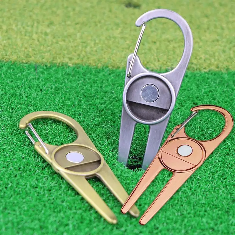 1pc Steel Golf Divot Repair Tool Pitch Groove Cleaner Golf Ball Tag Key Chain Ball Fork Golf Accessories Putting Green Fork
1pc Steel Golf Divot Repair Tool Pitch Groove Cleaner Golf Ball Tag Key Chain Ball Fork Golf Accessories Putting Green Fork