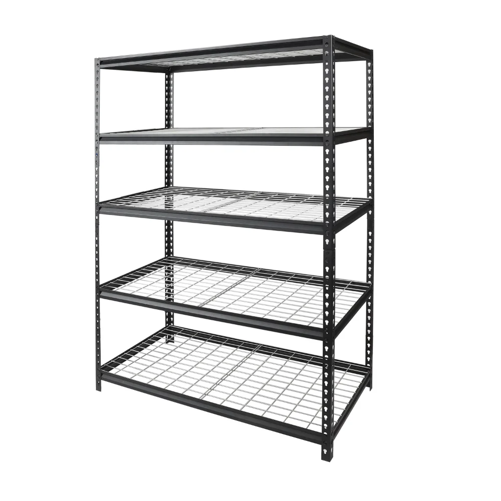 48" W x 24" D x 72" H 5-Shelf Freestanding Shelves, 4000 Lbs. 
48" W x 24" D x 72" H 5-Shelf Freestanding Shelves, 4000 Lbs.