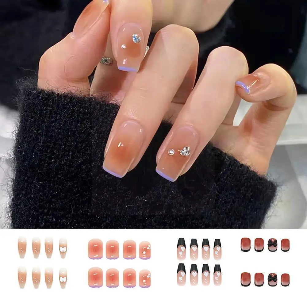 Fake Nails Coffin Ballerina Ladies Fingernails Natural On False Detachable Gradient Press Long Nails Aesthetic French Z6c3
Fake Nails Coffin Ballerina Ladies Fingernails Natural On False Detachable Gradient Press Long Nails Aesthetic French Z6c3