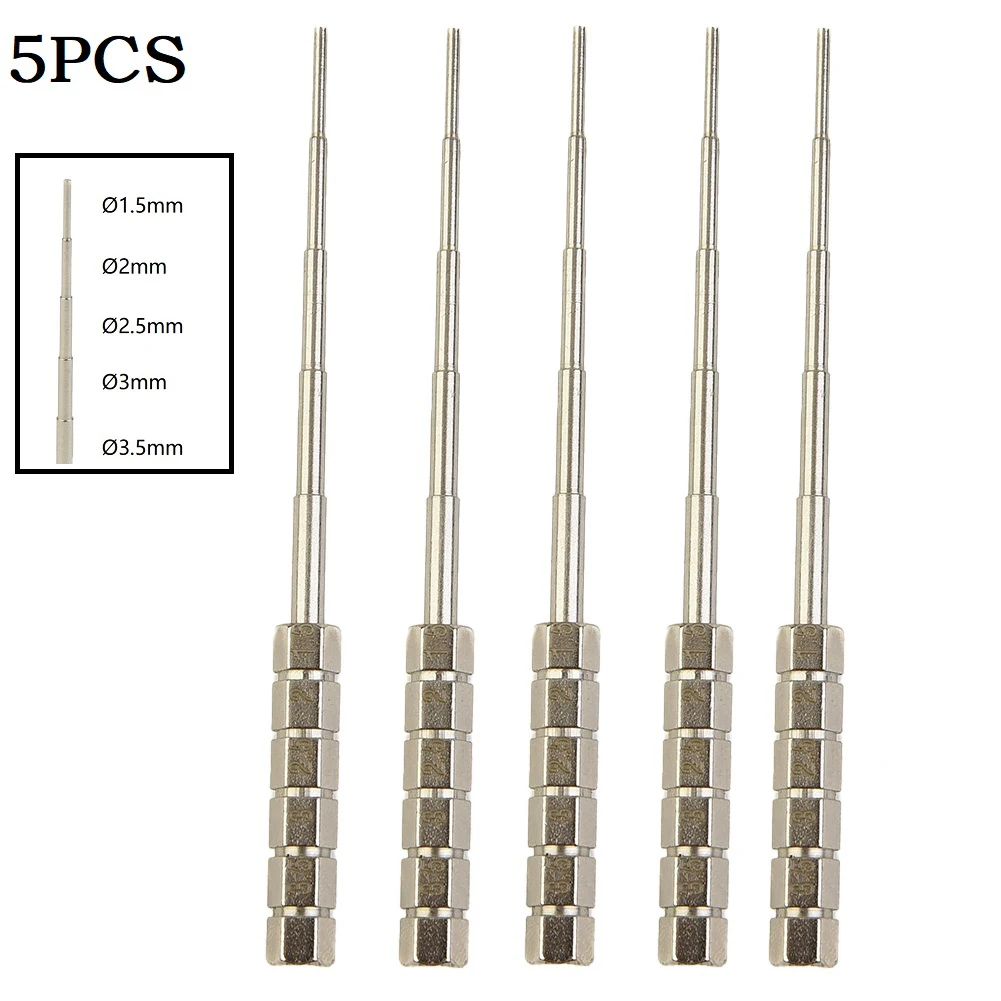 1pc/5pcs Stainless Steel Wick Coil Wire Winder Jig 1.5/2.0/2.5/3.0/3.5mm Silver Pre-made Coil Tool DIY Tools Atomizer Tap Die
1pc/5pcs Stainless Steel Wick Coil Wire Winder Jig 1.5/2.0/2.5/3.0/3.5mm Silver Pre-made Coil Tool DIY Tools Atomizer Tap Die