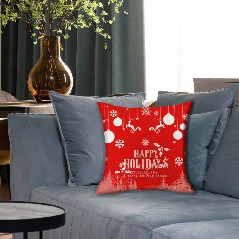 652F Christmas Pillow Cover Christmas Elements Throw Pillows Covers for Home Living Room Sofa Couch Decoration
652F Christmas Pillow Cover Christmas Elements Throw Pillows Covers for Home Living Room Sofa Couch Decoration