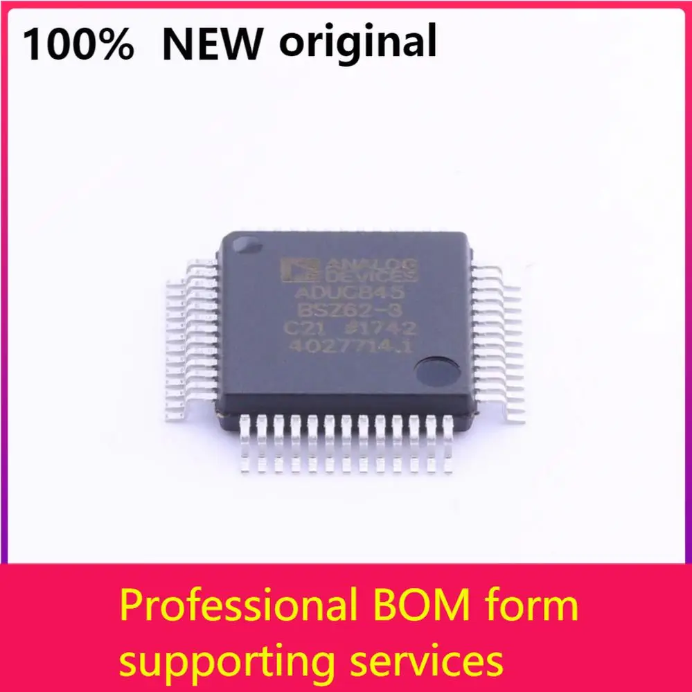 MCU 8-bit 8052 CISC 62KB Flash 3.3V/5V 52-Pin MQFP Tray ADUC845BSZ62-3100% original
MCU 8-bit 8052 CISC 62KB Flash 3.3V/5V 52-Pin MQFP Tray ADUC845BSZ62-3100% original