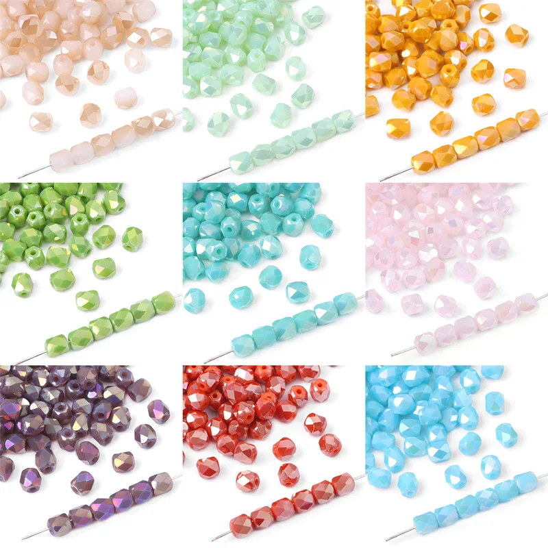 6mm Cube Faceted Glass Bead Austria AB Color Square Crystal Beads Loose Spacer Beads for Bracelet Jewelry Making DIY Handcraft
6mm Cube Faceted Glass Bead Austria AB Color Square Crystal Beads Loose Spacer Beads for Bracelet Jewelry Making DIY Handcraft