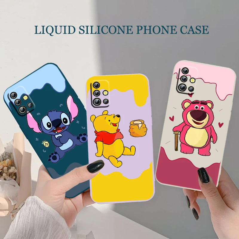 Disney Stitch Winnie the Pooh Phone Case For OPPO Reno 7 6 SE Z Find X5 X3 X2 Neo Lite Pro Liquid Rope Silicone Funda Cover Soft
Disney Stitch Winnie the Pooh Phone Case For OPPO Reno 7 6 SE Z Find X5 X3 X2 Neo Lite Pro Liquid Rope Silicone Funda Cover Soft