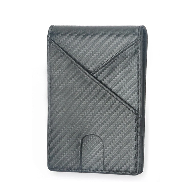 Men's Carbon Fiber Short Blocking Wallet Bifold Money Clip Slim Credit Card Holder Vintage Bifold Business Coin Purse
Men's Carbon Fiber Short Blocking Wallet Bifold Money Clip Slim Credit Card Holder Vintage Bifold Business Coin Purse