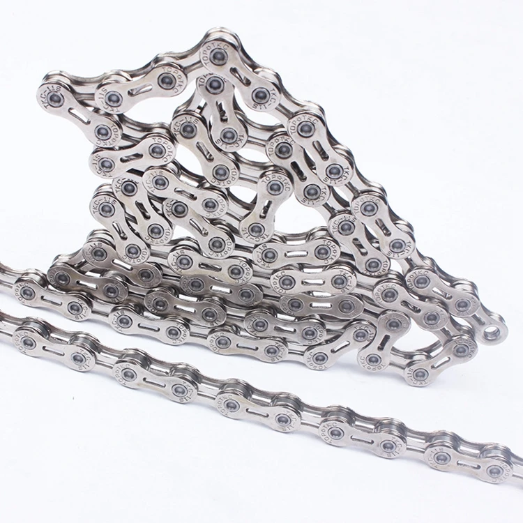 Ultralight 10 Speed Bicycle Chain Bike Chain Hollow 116L Silver Gold Mountain MTB Road Bike Chains
Ultralight 10 Speed Bicycle Chain Bike Chain Hollow 116L Silver Gold Mountain MTB Road Bike Chains