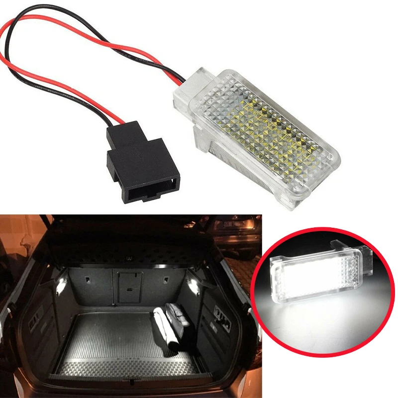 1x LED Super Bright White Luggage Compartment Trunk Cargo Area Error Free 6000K LED Boot Light Module For SEAT Leon Mk3 5F
1x LED Super Bright White Luggage Compartment Trunk Cargo Area Error Free 6000K LED Boot Light Module For SEAT Leon Mk3 5F