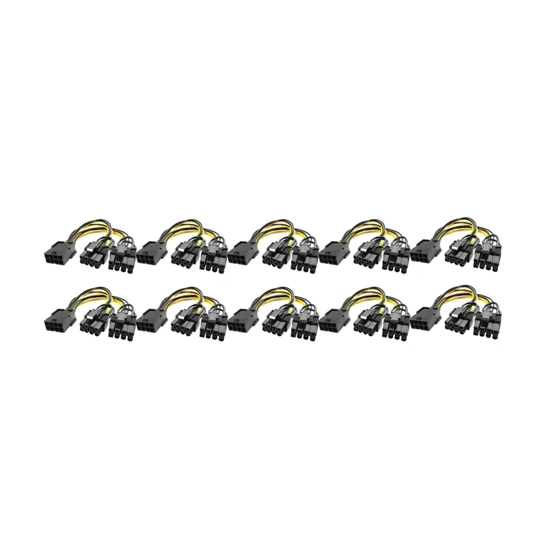 10 Pieces Of Pure Copper 8Pin Female To Double Extension Cable Graphics Card 8Pin To Dual 6+2Pin Slide Rail Type Adapter
10 Pieces Of Pure Copper 8Pin Female To Double Extension Cable Graphics Card 8Pin To Dual 6+2Pin Slide Rail Type Adapter