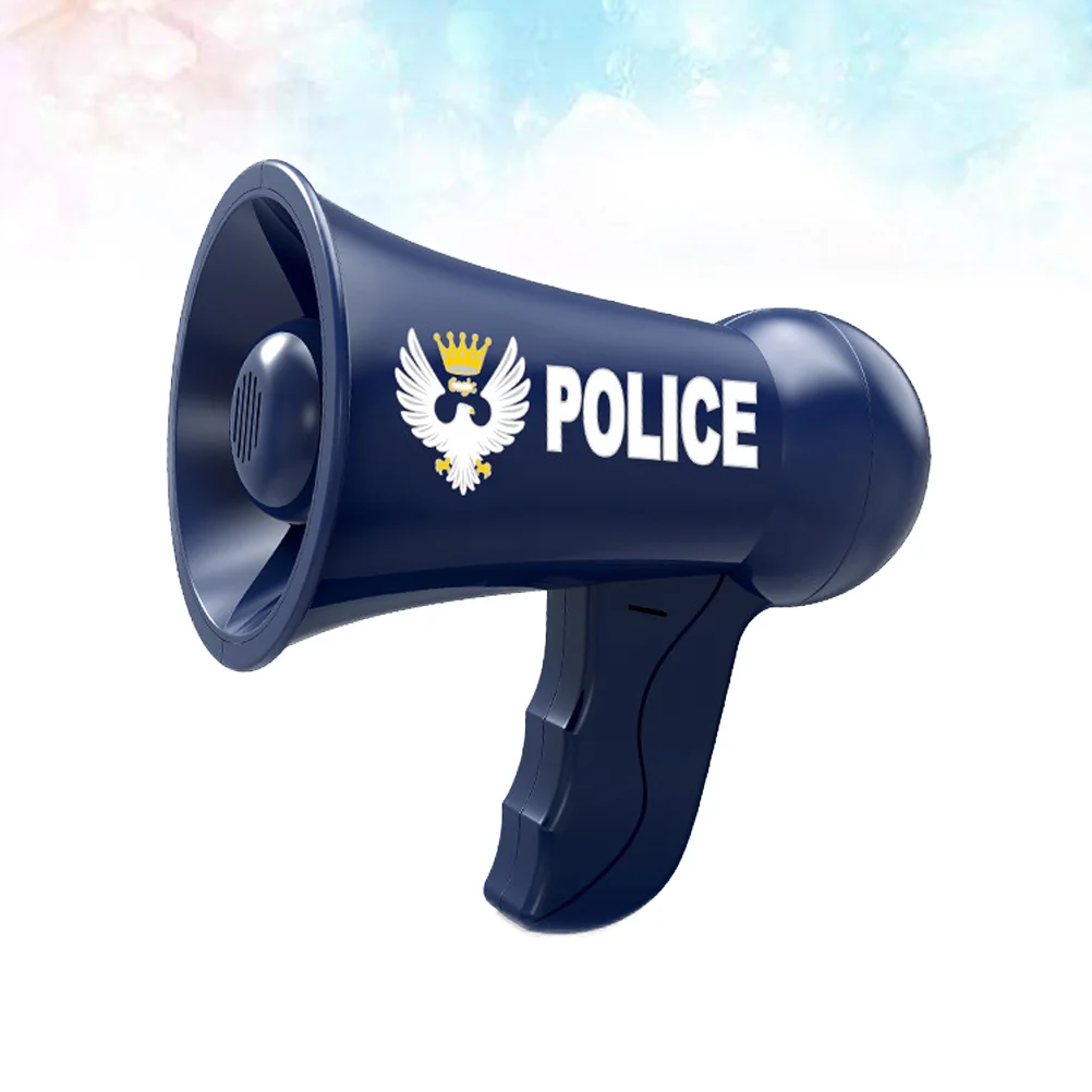 

Funny Megaphone Toy Child Cosplay Loudspeaker Microphone Kid Childrens Toys Police Chargeable