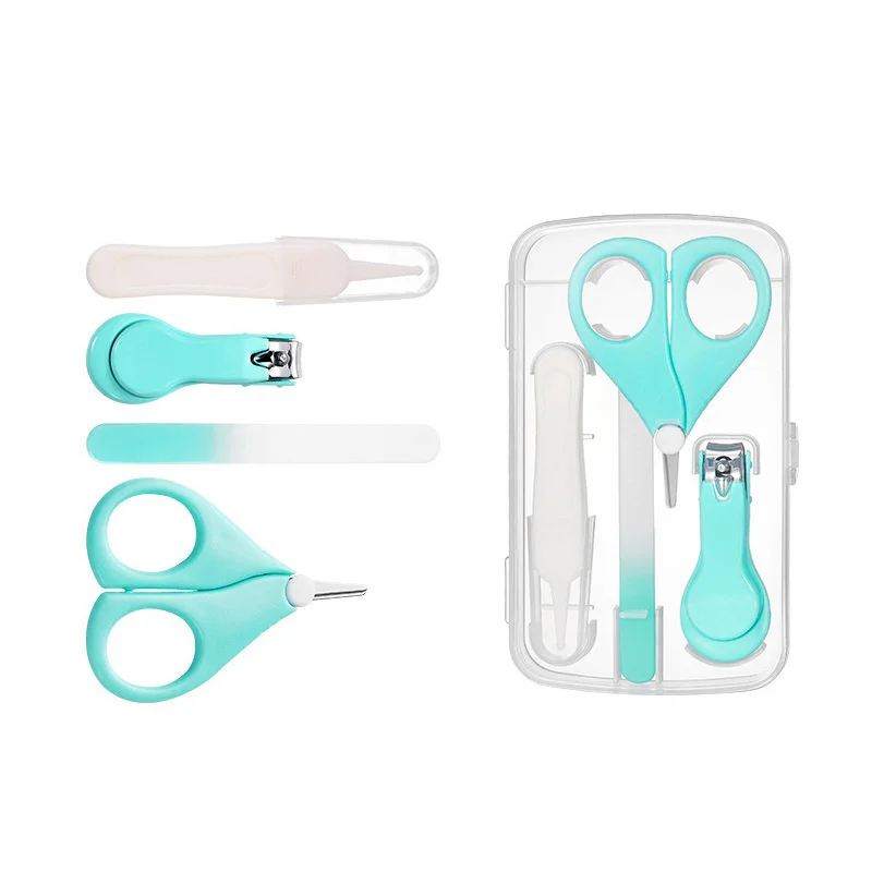 Baby Nail Scissors 4-piece Set Newborn Baby Nail Clippers Nail Clippers Baby Safety Care Scissors Tool
Baby Nail Scissors 4-piece Set Newborn Baby Nail Clippers Nail Clippers Baby Safety Care Scissors Tool