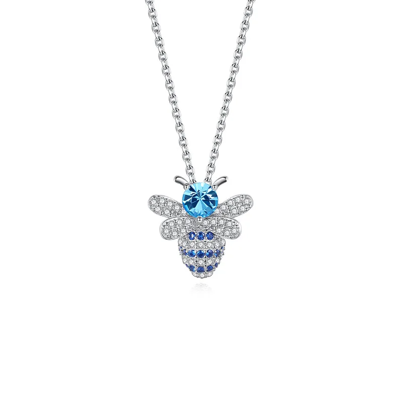 Dainty Fashion Bee 925 Silver Necklaces Pendants Women Cubic Zirconia Wedding Jewelry
Dainty Fashion Bee 925 Silver Necklaces Pendants Women Cubic Zirconia Wedding Jewelry
