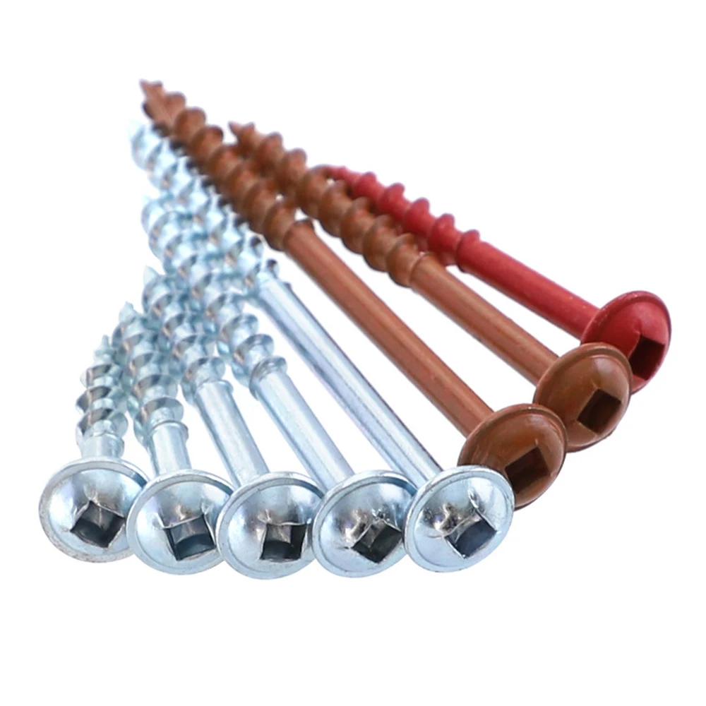 100pcs Wood Joints Screw Pocket Hole Jig 25 32 38 50 63mm Coarse Fine Thread Self Tapping Screws Anti-corrosion for Damp or Wet
100pcs Wood Joints Screw Pocket Hole Jig 25 32 38 50 63mm Coarse Fine Thread Self Tapping Screws Anti-corrosion for Damp or Wet