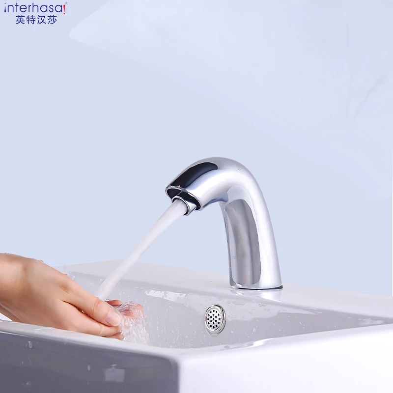 interhasa! Automatic Infrared Touchless Water Saving Inductive Electric Hot & Cold Bathroom Sensor Induction Faucet For Toilet
interhasa! Automatic Infrared Touchless Water Saving Inductive Electric Hot & Cold Bathroom Sensor Induction Faucet For Toilet