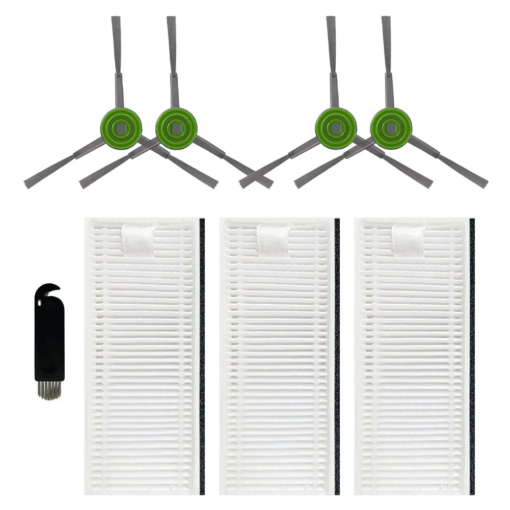 Filter Kits For AONUS S8 Robot Vacuums Cleaner Replacement Side Brush Filter Cleaning Brush Spare Part Sweeper Accessories
Filter Kits For AONUS S8 Robot Vacuums Cleaner Replacement Side Brush Filter Cleaning Brush Spare Part Sweeper Accessories