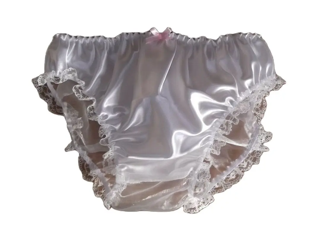 Sissy Middle-Aged Women Adult Infants Both Male And Female Suitable For TV CD Satin White Front Tissue And Back Lace Decoration
Sissy Middle-Aged Women Adult Infants Both Male And Female Suitable For TV CD Satin White Front Tissue And Back Lace Decoration