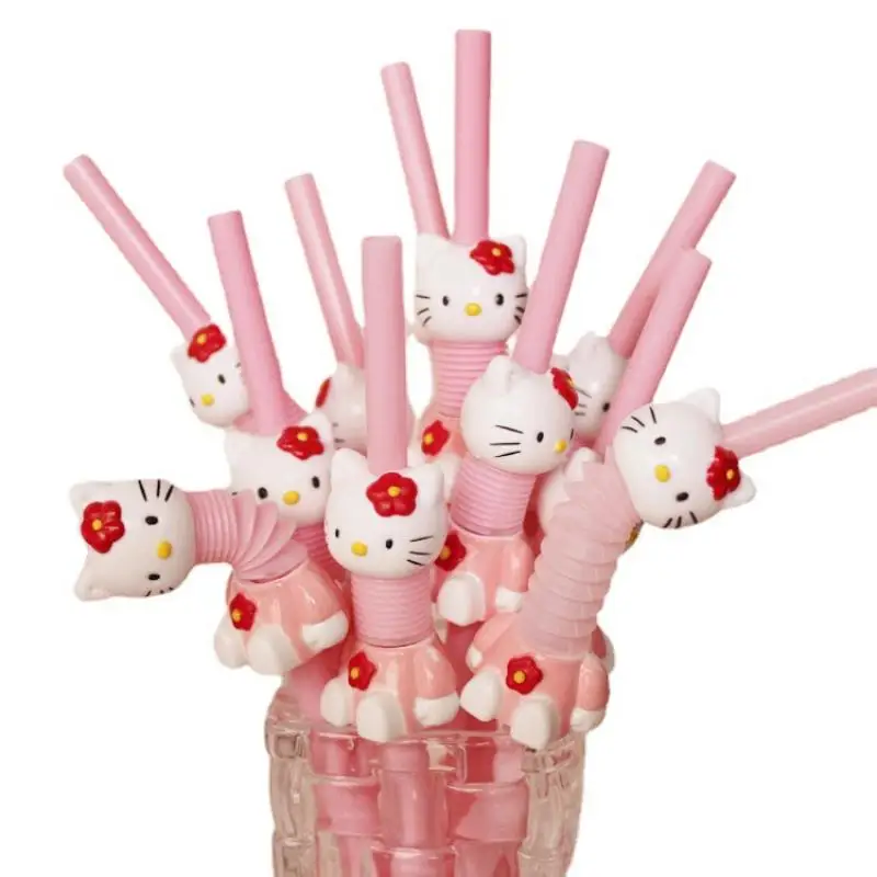 Kawaii Sanrio Accessories Cartoon Hello Kittys Water Cup Drinking Straw Cute Beauty Retractable Curved Straw Girls Gift
Kawaii Sanrio Accessories Cartoon Hello Kittys Water Cup Drinking Straw Cute Beauty Retractable Curved Straw Girls Gift