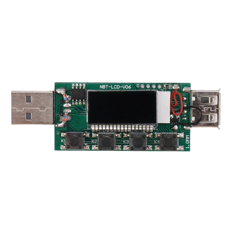 QC Adapter Tester For Qualcomm QC2.0/QC3.0 Voltage Current Meter Phone Fast Charge Simulator Trigger
QC Adapter Tester For Qualcomm QC2.0/QC3.0 Voltage Current Meter Phone Fast Charge Simulator Trigger