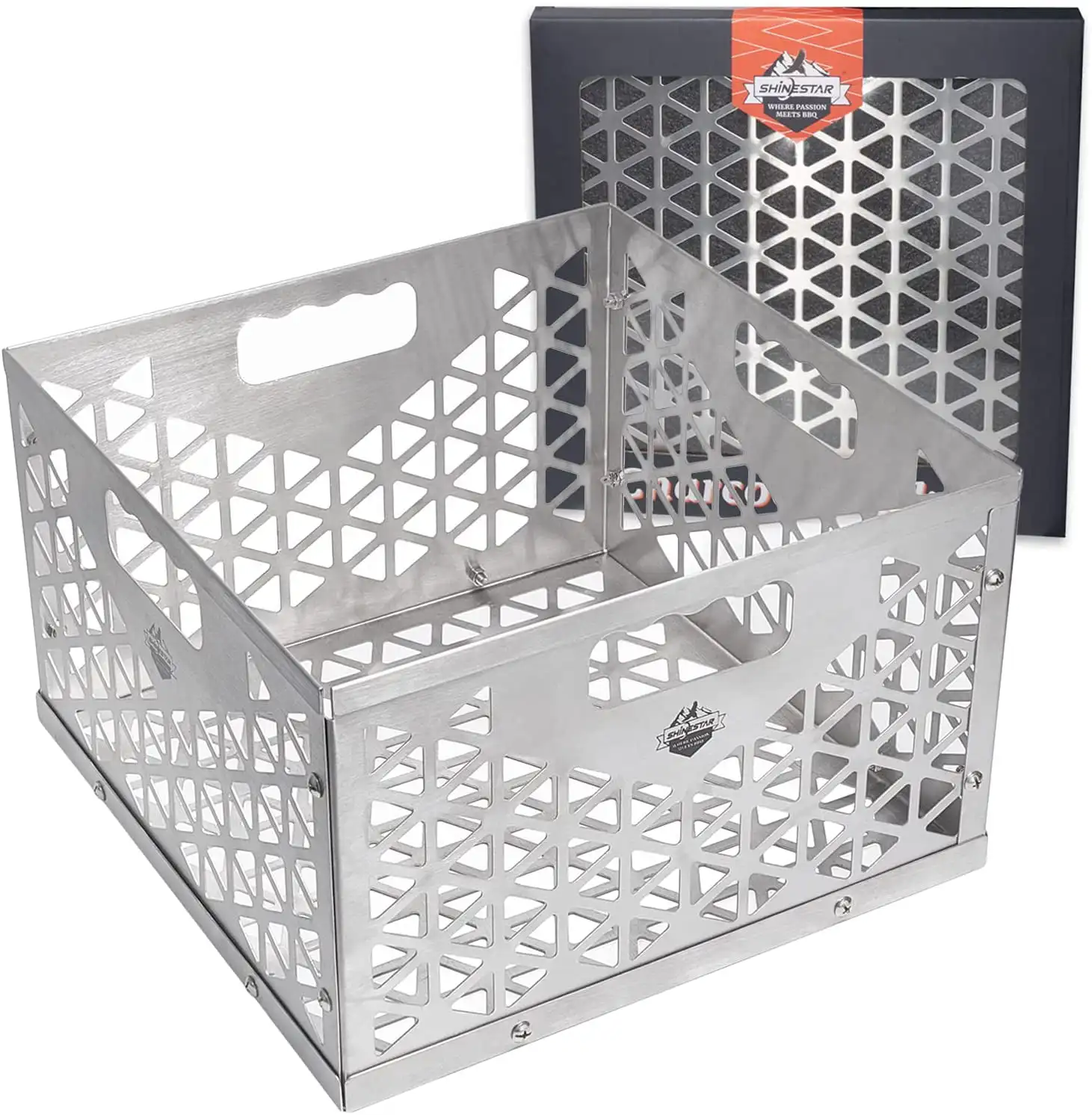 Charcoal Basket for Charcoal Firebox, fits for Oklahoma Joe’s, Stainless Steel Fire Basket for Most Offset Smoker Grill, 12" x
Charcoal Basket for Charcoal Firebox, fits for Oklahoma Joe’s, Stainless Steel Fire Basket for Most Offset Smoker Grill, 12" x
