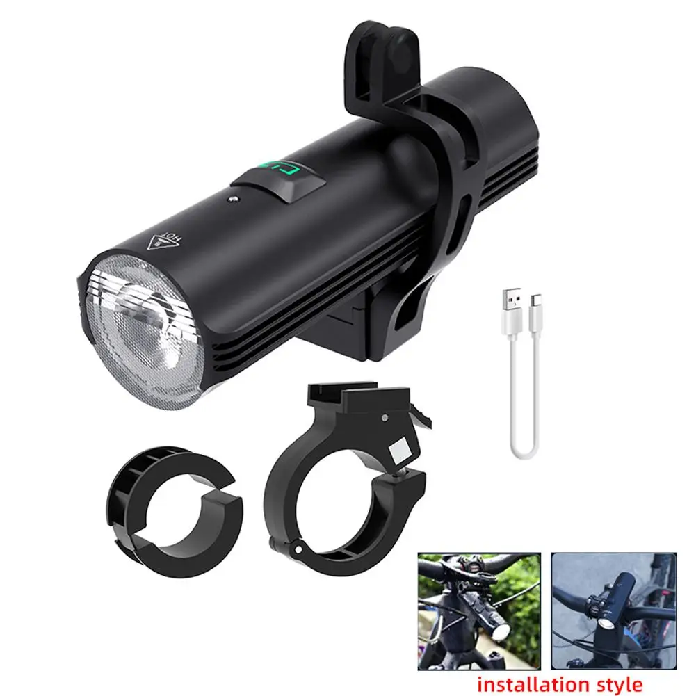 Bike Led Light Smart Headlight Waterproof 1000lm Type-c Rechargeable 4500mah Torch Flashlight High Low Beam Lighting
Bike Led Light Smart Headlight Waterproof 1000lm Type-c Rechargeable 4500mah Torch Flashlight High Low Beam Lighting