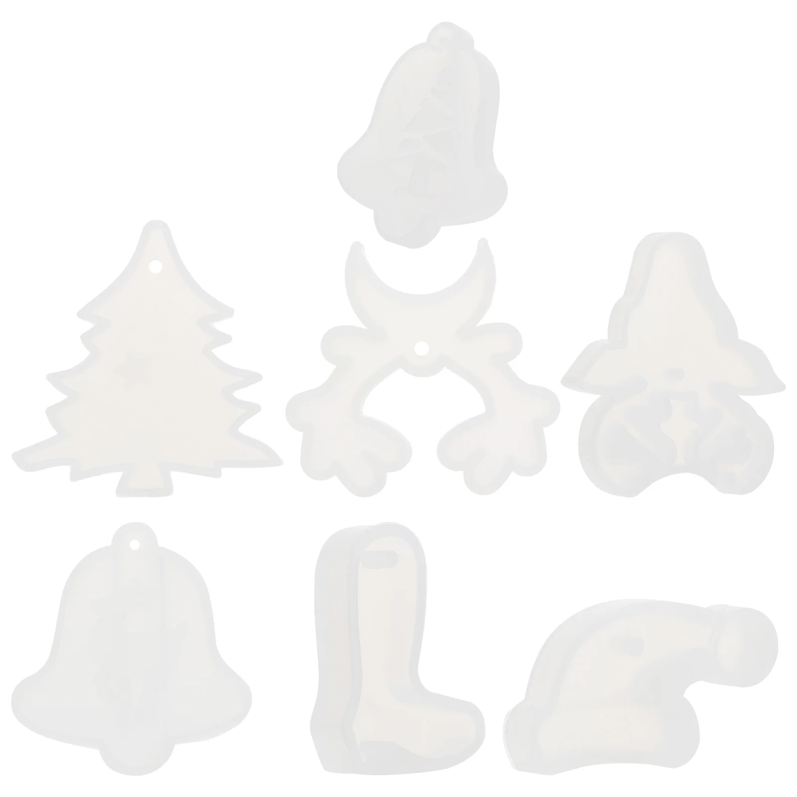 7Pcs Epoxy Molds Practical DIY Manual Molds DIY Accessories Christmas Moulds for Store Home
7Pcs Epoxy Molds Practical DIY Manual Molds DIY Accessories Christmas Moulds for Store Home