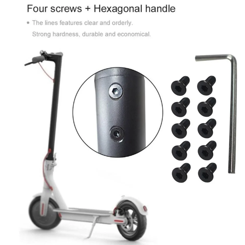 Screws Nut Wrench Set For Xiaomi Mijia M365 For Ninebot ES1 ES2 ES4 Electric Scooter Handlebar Front Fork Tube Pole To Base Part
Screws Nut Wrench Set For Xiaomi Mijia M365 For Ninebot ES1 ES2 ES4 Electric Scooter Handlebar Front Fork Tube Pole To Base Part