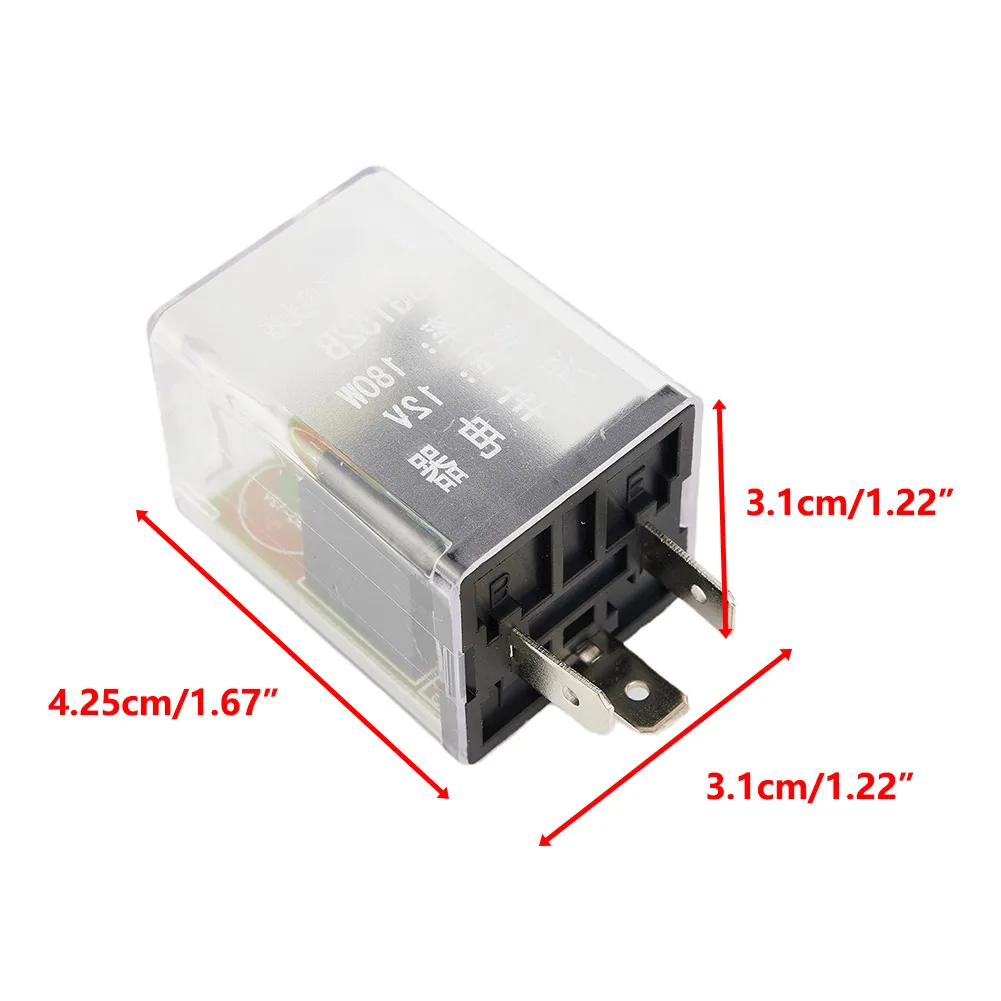 12V 3Pin Car Auto Turn Signal Light Indicator Electronic Flasher Relay Solve LED Related Turn Signal Problems Flasher Relay
12V 3Pin Car Auto Turn Signal Light Indicator Electronic Flasher Relay Solve LED Related Turn Signal Problems Flasher Relay