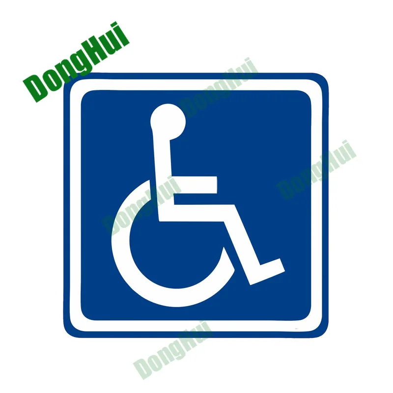Disabled sign stickers Disabled parking space sign PVC rear window motorcycle trunk helmet surfboard laptop sticker
Disabled sign stickers Disabled parking space sign PVC rear window motorcycle trunk helmet surfboard laptop sticker