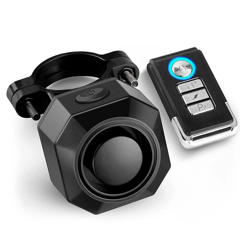 USB Rechargeable Bike Alarm With Remote, 110DB Loud Wireless Anti Theft Vibration Motion Sensor Vehicle Security Alarm
USB Rechargeable Bike Alarm With Remote, 110DB Loud Wireless Anti Theft Vibration Motion Sensor Vehicle Security Alarm