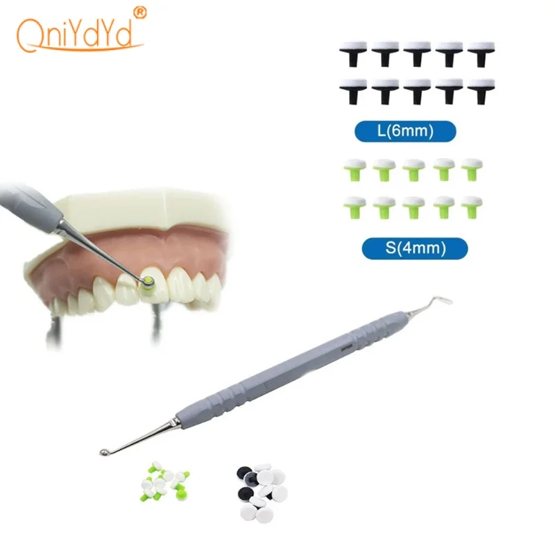 1Set Dental Composite Light Cure Resin Holder Foam Pads L+S Resin Molding+1Pcs Handle
1Set Dental Composite Light Cure Resin Holder Foam Pads L+S Resin Molding+1Pcs Handle