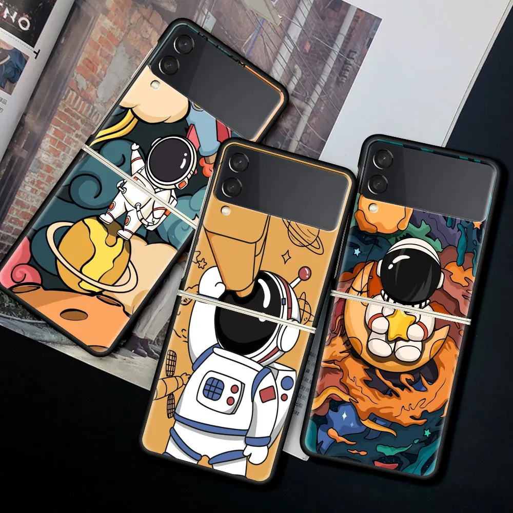 Black Phone Case For Samsung Galaxy ZFlip3 Hard Waterproof Cover Z Flip 3 5G Shell SmartPhone Coque Sac Spacemans Astronaut
Black Phone Case For Samsung Galaxy ZFlip3 Hard Waterproof Cover Z Flip 3 5G Shell SmartPhone Coque Sac Spacemans Astronaut