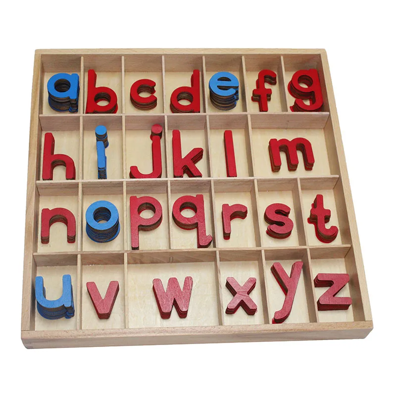 Letter of the Alphabet Toys Small Letter with Wooden Box Blue Red for Children Montessori Language Toys Christmas gifts
Letter of the Alphabet Toys Small Letter with Wooden Box Blue Red for Children Montessori Language Toys Christmas gifts