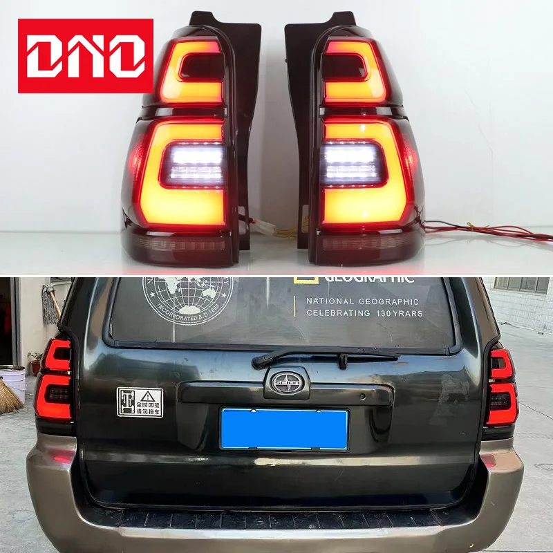 Tail Light For Toyota 4Runner 2003-2009 Rear Running Lamp +Brake + Reverse Light + Dynamic Turn Signal Car LED Taillight 
Tail Light For Toyota 4Runner 2003-2009 Rear Running Lamp +Brake + Reverse Light + Dynamic Turn Signal Car LED Taillight