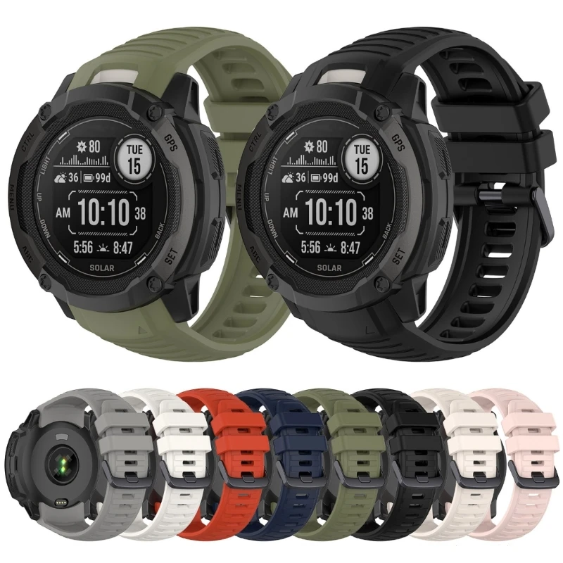 Silicone Watch Bands Soft Sport Skin-Friendly Wristband Strap Smartwatch Accessories used for instinct 2X Drop Shipping
Silicone Watch Bands Soft Sport Skin-Friendly Wristband Strap Smartwatch Accessories used for instinct 2X Drop Shipping
